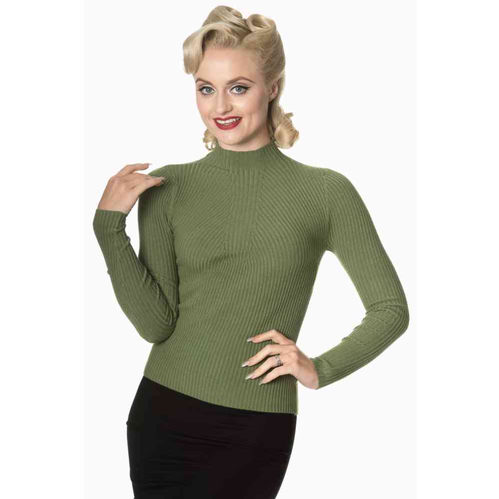 Dancing Days - LETS TANGO POLO Longsleeve top - Groen